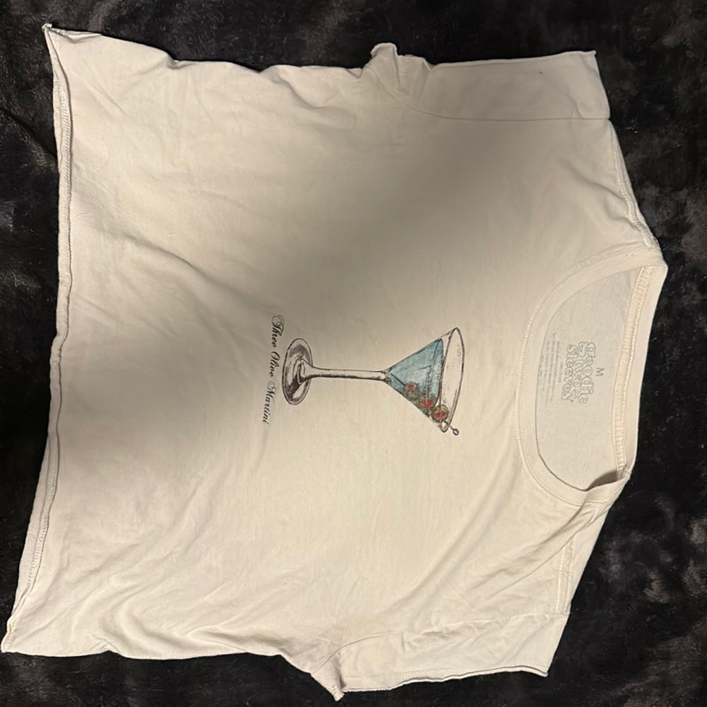 Goodie Two Sleeves Crop Top